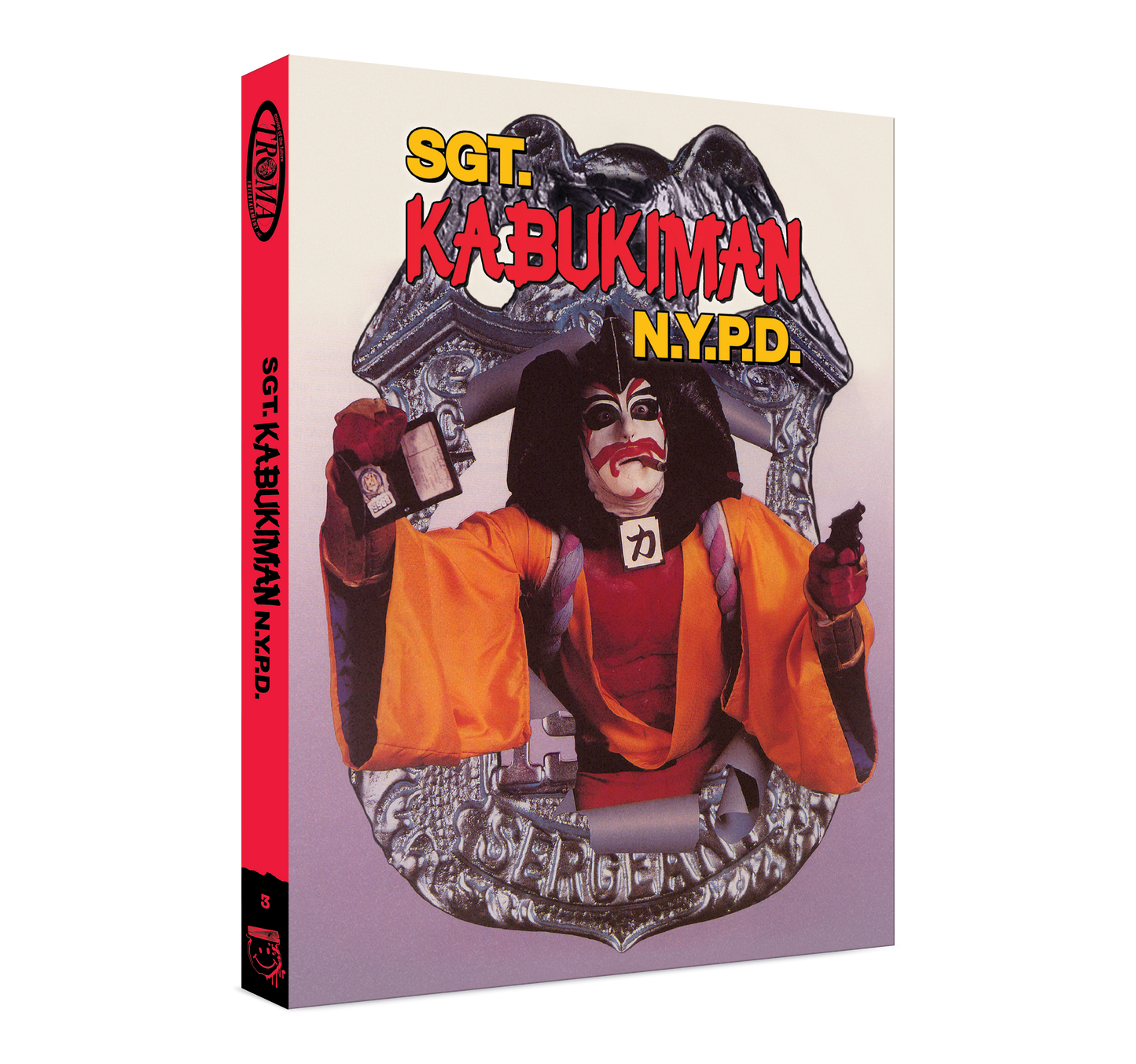 Sgt. Kabukiman NYPD Blu-ray with Exclusive Slipcover