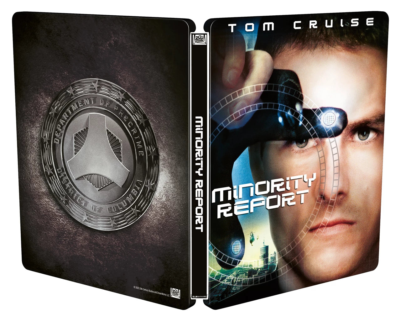 Minority Report Limited Edition Steelbook (UK) 4K Ultra HD + Blu-Ray (Region Free)