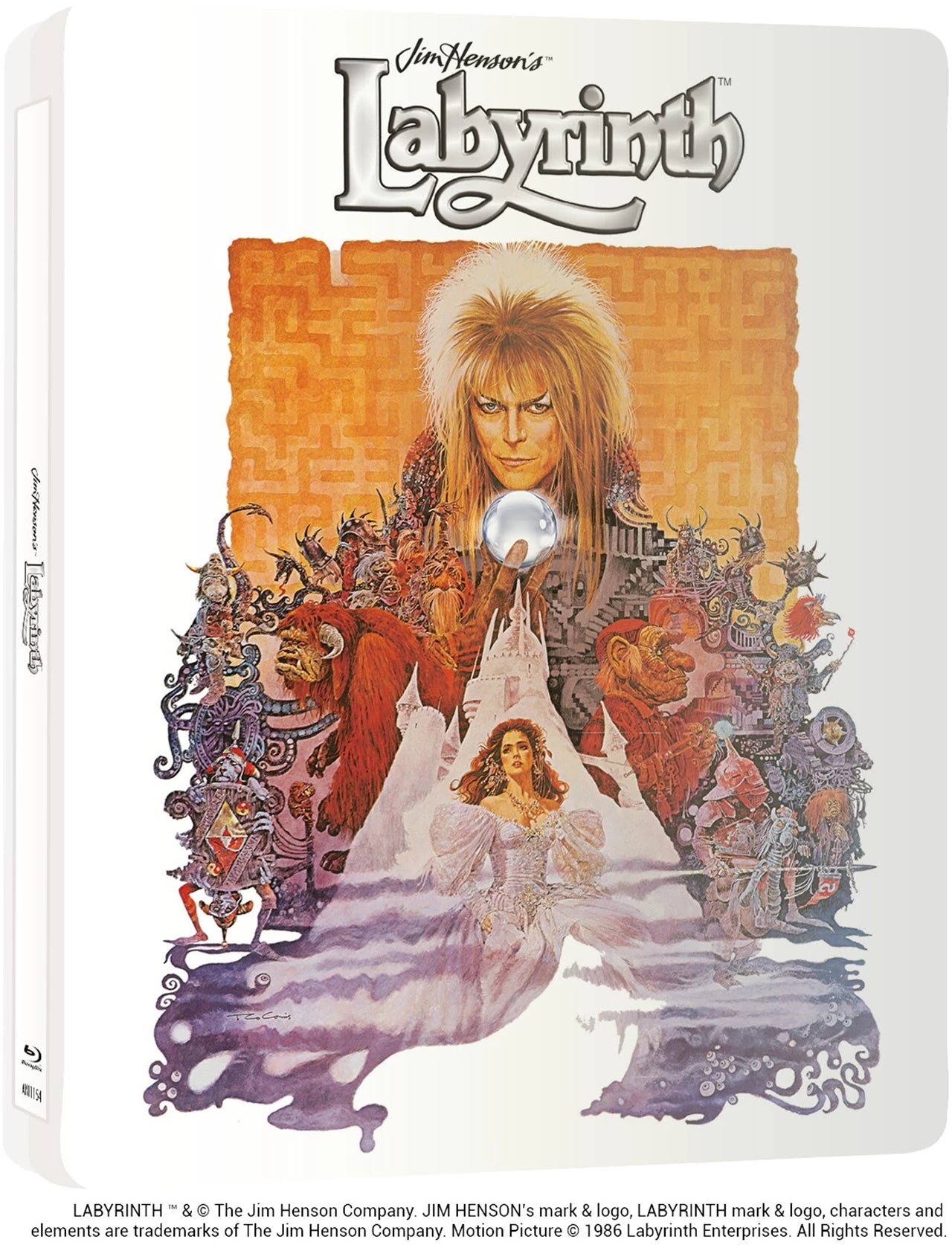 PRE-ORDER: Labyrinth Limited Edition Steelbook 4K Ultra HD + Blu-Ray (Region B)