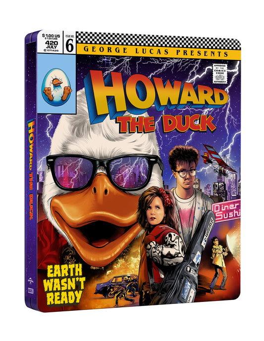 PRE-ORDER: Howard the Duck (1986) UK Ultimate Collector's Edition Steelbook 4K UHD + Blu-ray/Region B