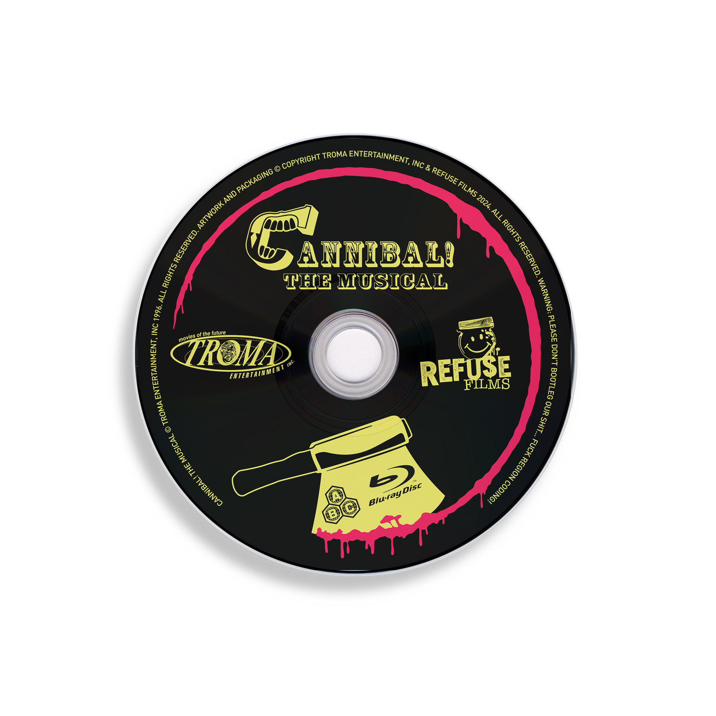 Cannibal! The Musical Blu-ray with Exclusive Slipcover