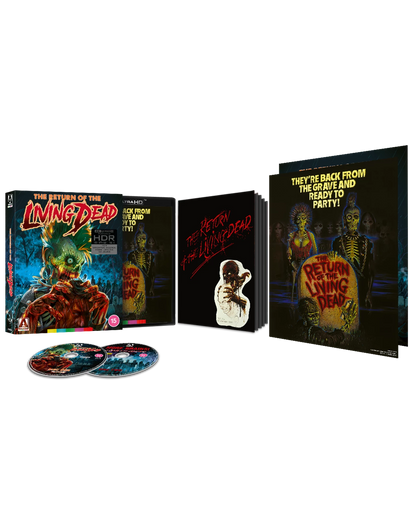The Return Of The Living Dead Limited Edition 4K Ultra HD + Blu-Ray (Region B)