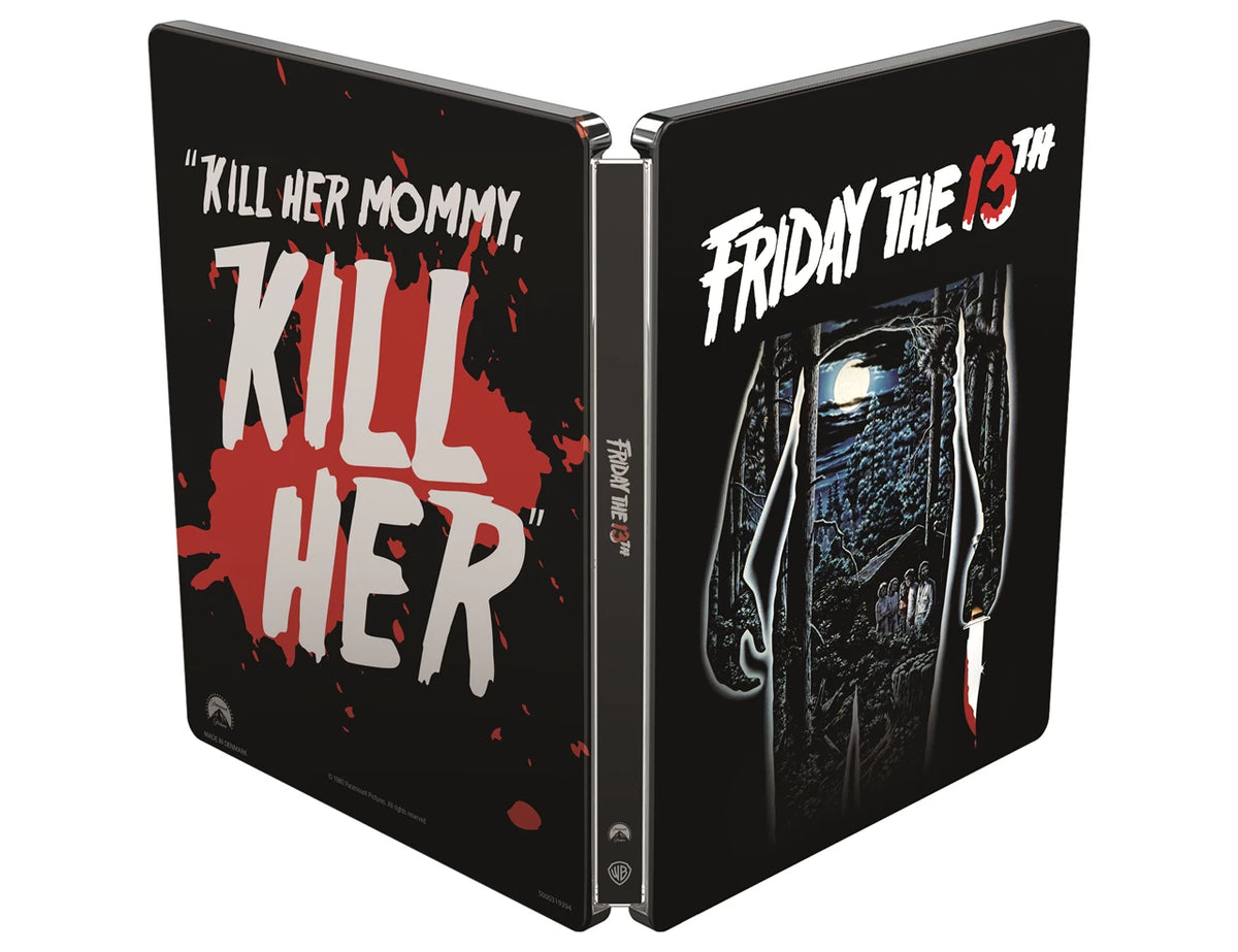 Friday The 13th (1980) Limited Edition Steelbook (UK) 4K Ultra HD + Blu-Ray (Region Free)