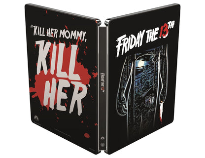 Friday The 13th (1980) Limited Edition Steelbook (UK) 4K Ultra HD + Blu-Ray (Region Free)