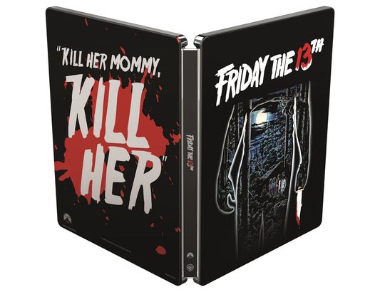 Friday The 13th (1980) Limited Edition Steelbook (UK) 4K Ultra HD + Blu-Ray (Region Free)