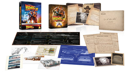 Back To The Future - Part 3 Limited Collectors Edition Steelbook (UK) 4K Ultra HD + Blu-Ray (Region Free)