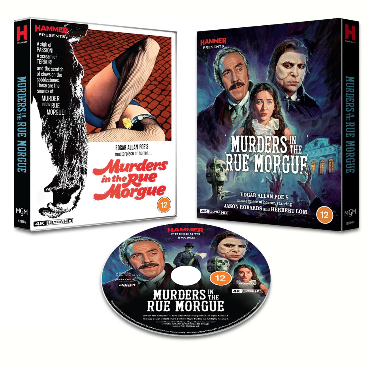 PRE-ORDER: Murders In The Rue Morgue 4K Ultra HD (Region Free)