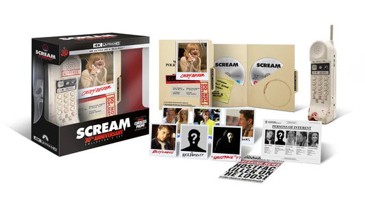 PRE-ORDER: Scream (1996) Limited Collectors Edition (UK) 4K Ultra HD + Blu-Ray/Region B