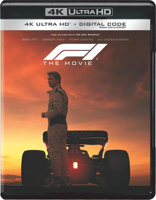 F1: The Movie with Slipcover 4K UHD+ Blu-Ray + Digital Copy