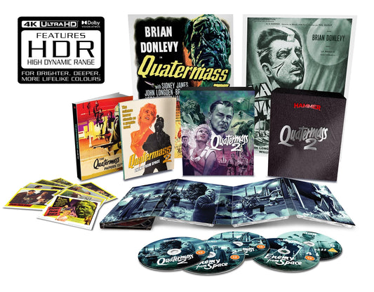 Quatermass 2 Limited Collectors Edition 4K Ultra HD + Blu-Ray (Region B)