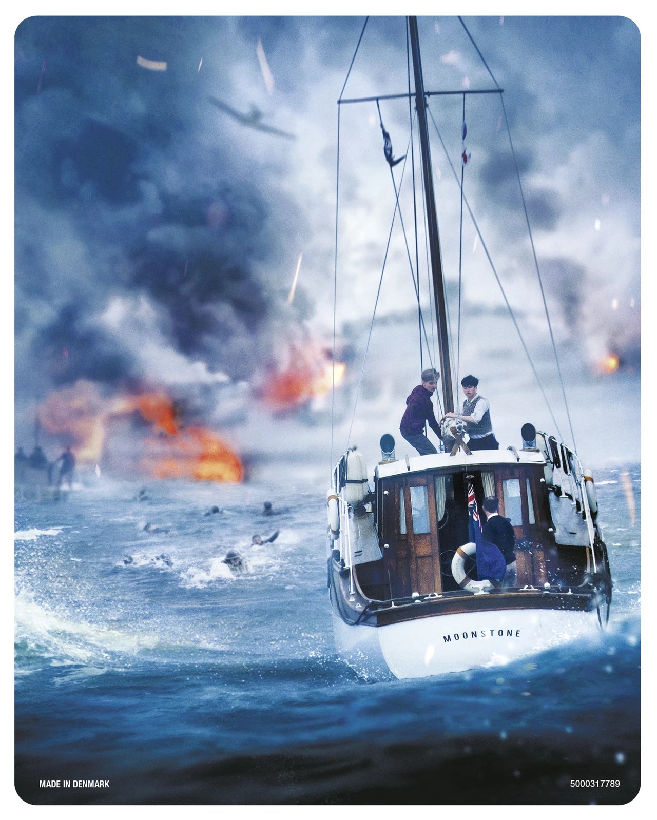 Dunkirk (2017) Limited Edition Steelbook (UK) 4K Ultra HD + Blu-Ray (Region Free)