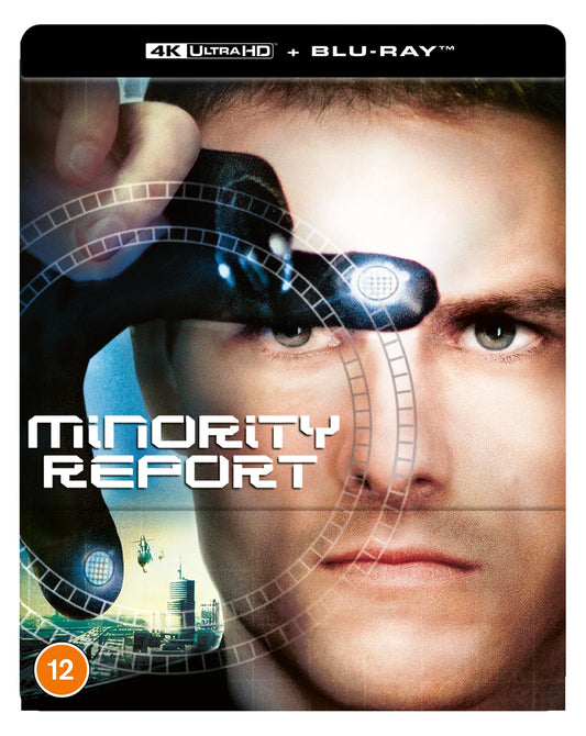 Minority Report Limited Edition Steelbook (UK) 4K Ultra HD + Blu-Ray (Region Free)