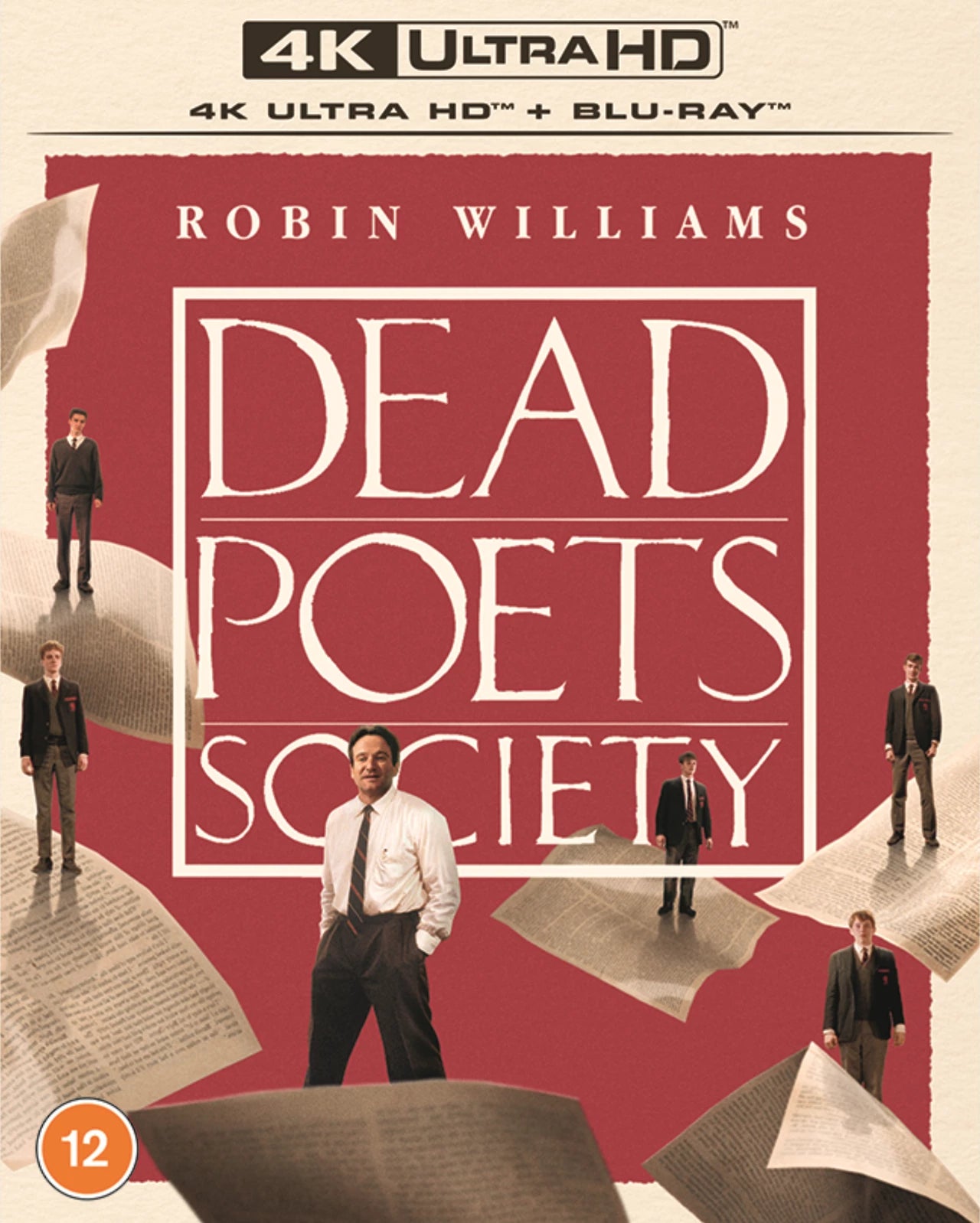 PRE-ORDER: Dead Poets Society (UK) 4K Ultra HD + Blu-Ray/Region B
