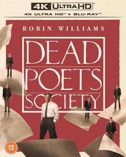 PRE-ORDER: Dead Poets Society (UK) 4K Ultra HD + Blu-Ray/Region B