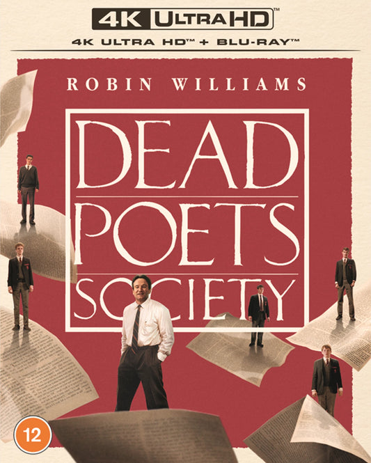 PRE-ORDER: Dead Poets Society (UK) 4K Ultra HD + Blu-Ray/Region B
