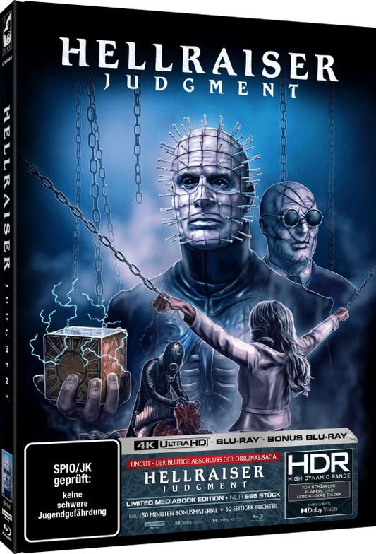 Hellraiser: Judgment - Mediabook C (4K UHD + Blu-ray Region B) (Import/Turbine) 1 per customer