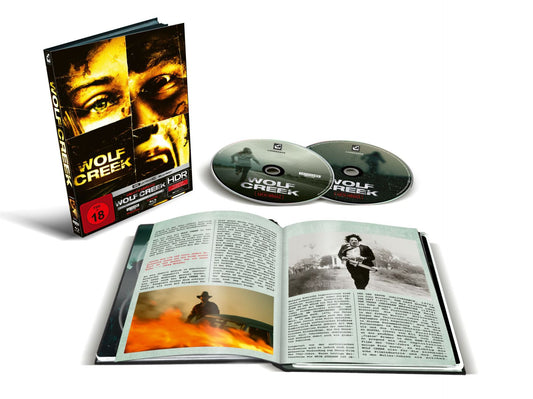 Wolf Creek - 2-Disc Mediabook B (4K Ultra HD Blu-ray + Blu-ray Region B) (Import/Turbine)