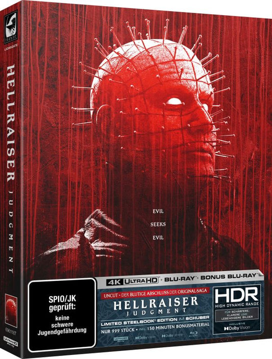 Hellraiser: Judgment - Steelbook Full Slip A (4K UHD + Blu-ray Region B) - (Import/Turbine)