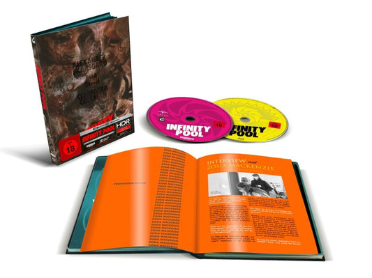 Infinity Pool - 2-Disc Mediabook A (4K Ultra HD Blu-ray + Blu-ray Region B) (Import/Turbine)