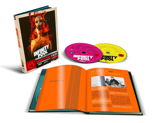 Infinity Pool - 2-Disc Mediabook C (4K Ultra HD Blu-ray + Blu-ray Region B) (Import/Turbine)
