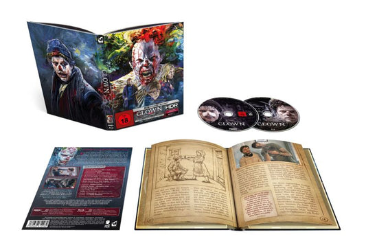 Clown - Limited Edition Mediabook (4K Ultra HD + Blu-ray) | Cover A (Import/Turbine)