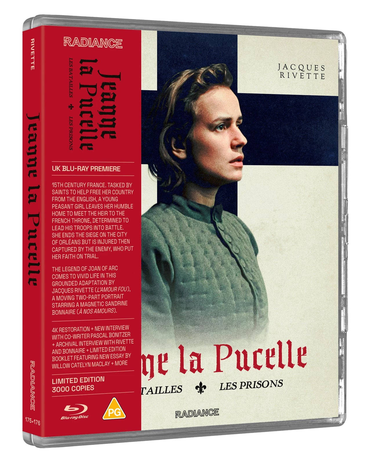 Jeanne La Pucelle Limited Edition Blu-Ray (Region B) (Radiance Films)