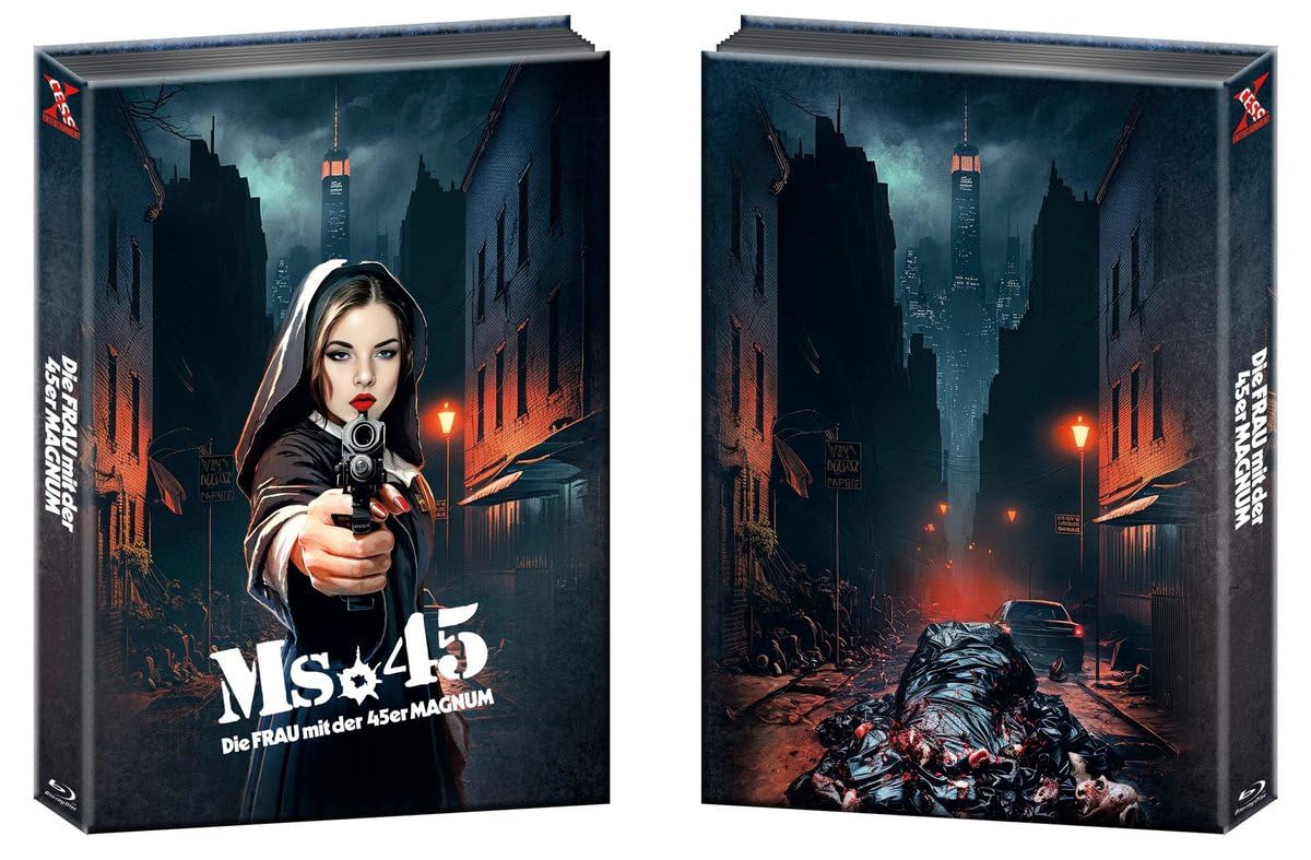 Ms. 45 – Uncut – Limited Edition Padded Mediabook (Blu-Ray/Region B) (Import/Excess)