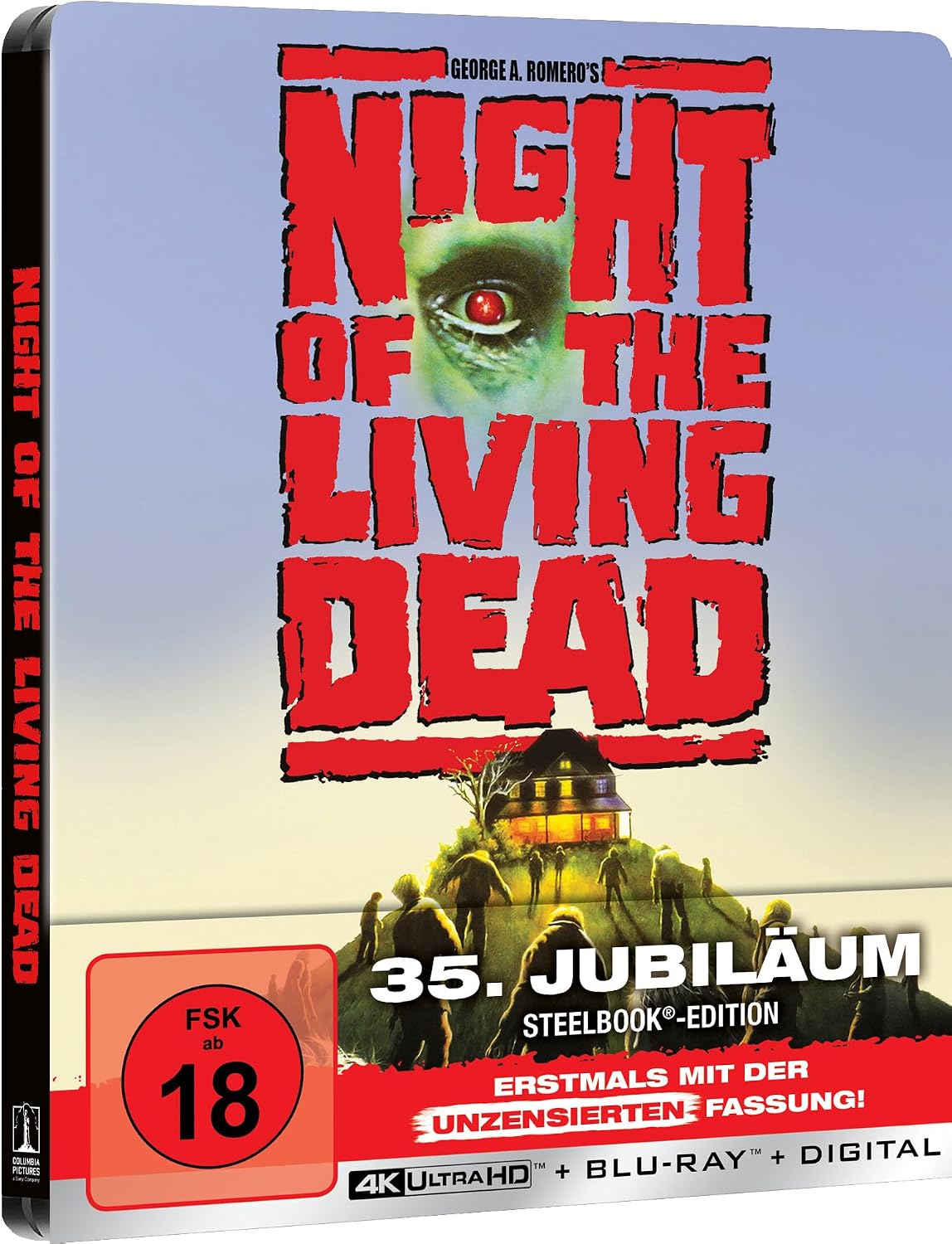 Night of the Living Dead (1990) (Limited Steelbook) (4K Ultra HD+ Blu-ray/Region B) (German Import)