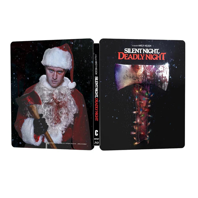 Silent Night, Deadly Night (2025) Collector's Edition Steelbook with Slipcover (4K UHD +Blu-Ray)