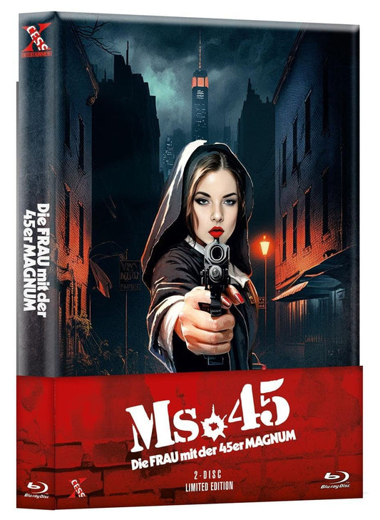 Ms. 45 – Uncut – Limited Edition Padded Mediabook (Blu-Ray/Region B) (Import/Excess)