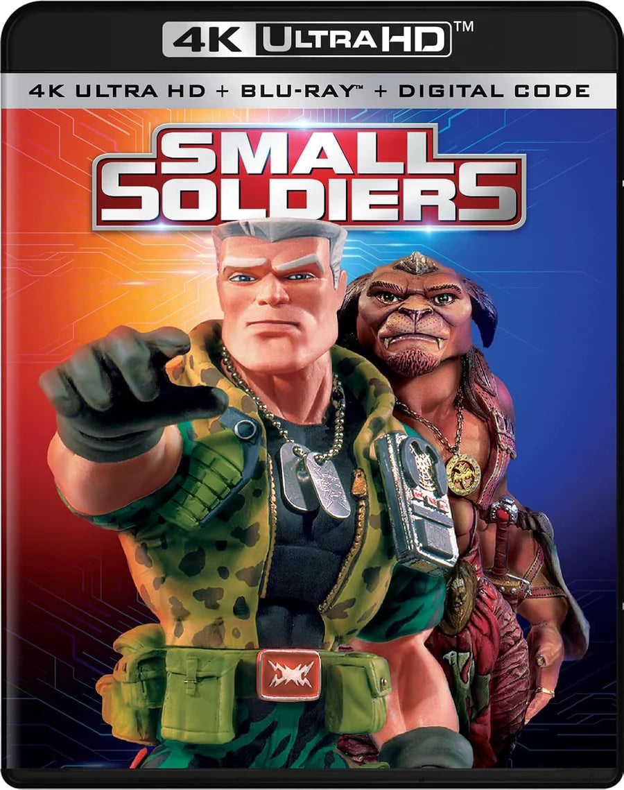 PRE-ORDER: Small Soldiers 4K UHD + Blu-Ray + Digital Code