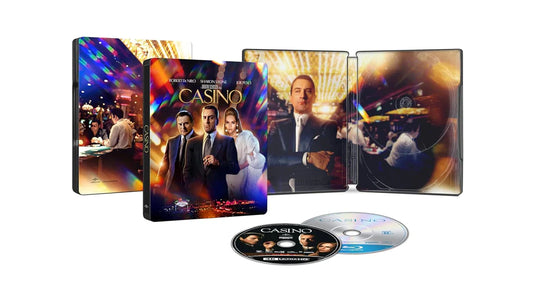 Casino 30th Anniversary Edition Steelbook 4K UHD + Blu-Ray + Digital Code