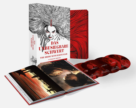 The Invincible Sword – (The Bride with White Hair) Ultimate Edition (4K Ultra HD) (+ 3 Blu-rays Region B) (Import/Plaion Pictures)