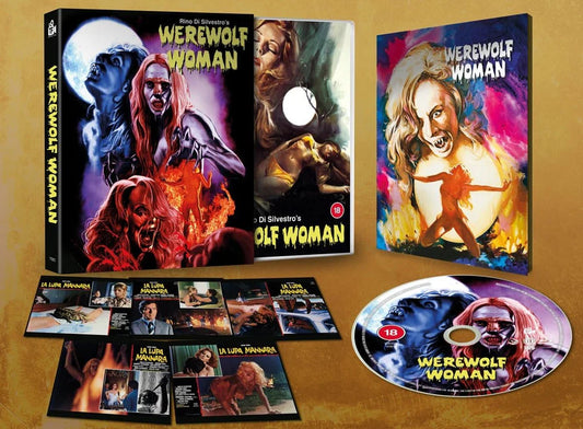PRE-ORDER: Werewolf Woman (Aka La Lupa Mannara) Limited Edition Blu-Ray (Region B)