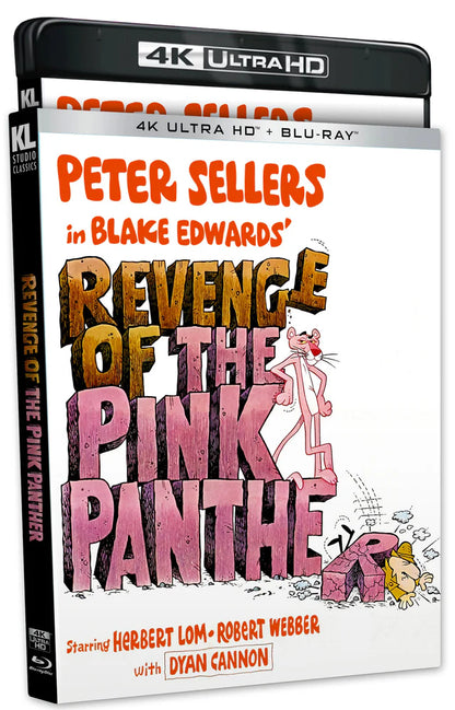 Revenge of the Pink Panther with Slipcover 4K UHD + Blu-Ray