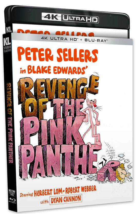 Revenge of the Pink Panther with Slipcover 4K UHD + Blu-Ray