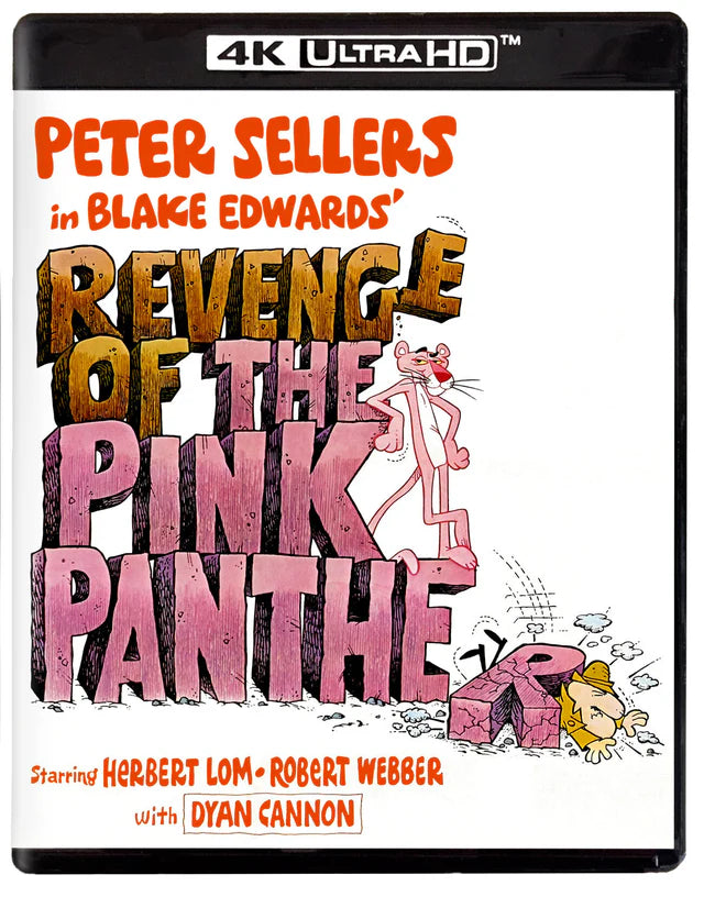 Revenge of the Pink Panther with Slipcover 4K UHD + Blu-Ray