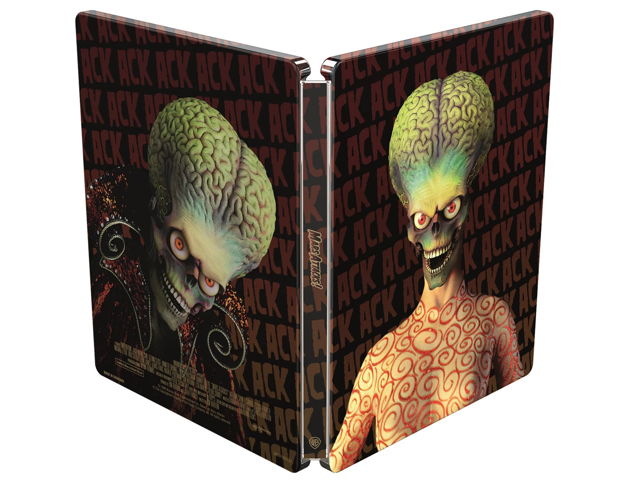 PRE-ORDER: Mars Attacks Limited Edition Steelbook (UK) 4K Ultra HD + Blu-Ray (Region Free)