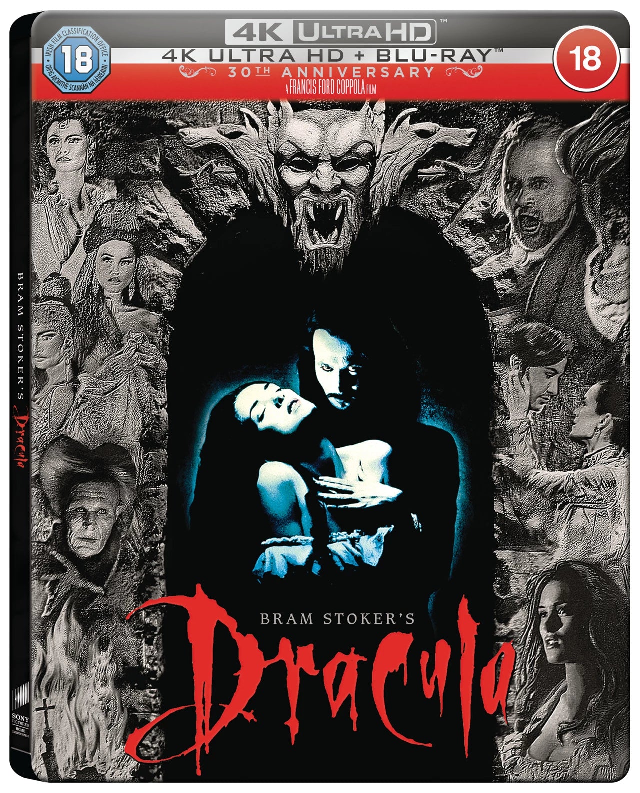 Bram Stokers Dracula Limited Edition Steelbook (UK) 4K Ultra HD + Blu-Ray (Region Free)