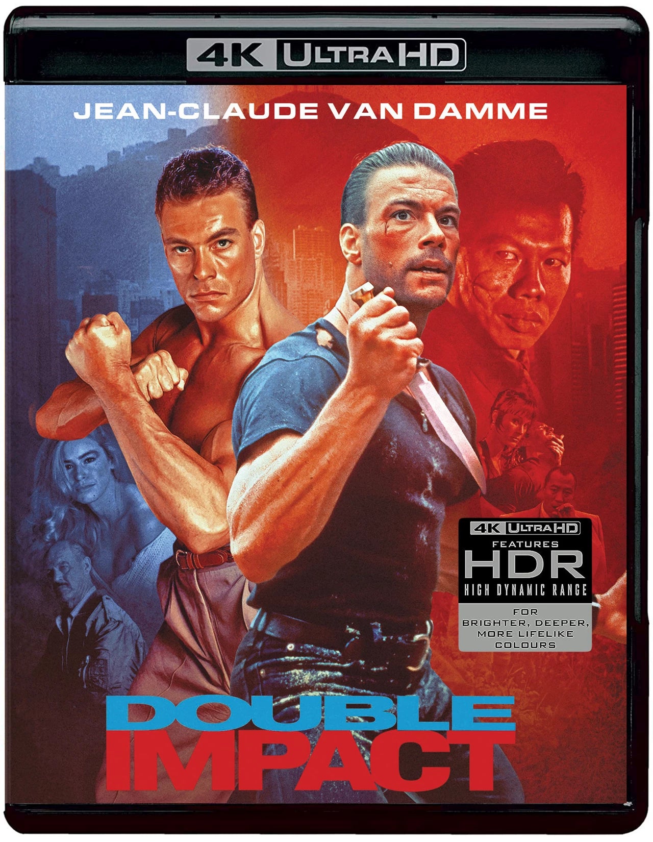PRE-ORDER: Double Impact 4K Ultra HD + Blu-Ray (Region B)