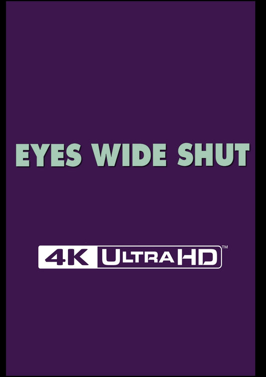PRE-ORDER: Eyes Wide Shut Limited Edition Steelbook (UK) 4K Ultra HD + Blu-Ray (Region Free)