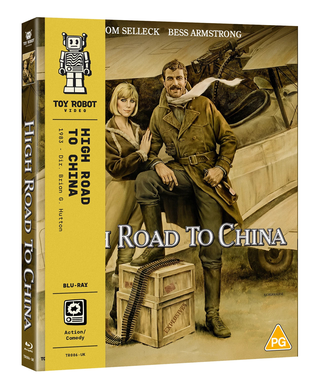 PRE-ORDER: High Road To China Blu-Ray (Region B) (Toy Robot Video)