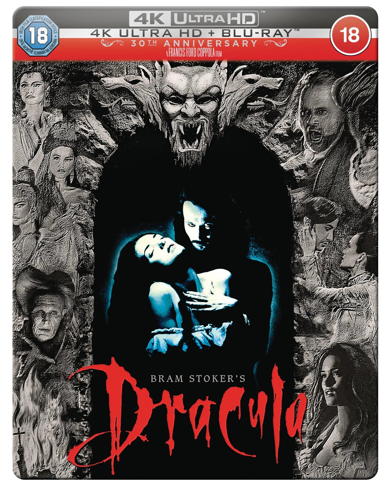 Bram Stokers Dracula Limited Edition Steelbook (UK) 4K Ultra HD + Blu-Ray (Region Free)