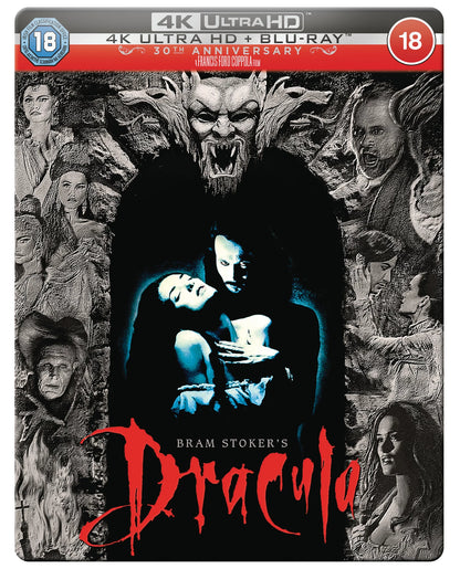 Bram Stokers Dracula Limited Edition Steelbook (UK) 4K Ultra HD + Blu-Ray (Region Free)