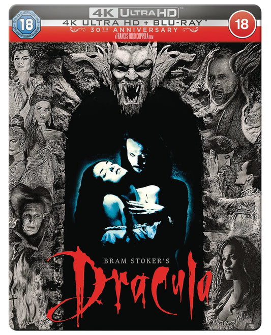 Bram Stokers Dracula Limited Edition Steelbook (UK) 4K Ultra HD + Blu-Ray (Region Free)