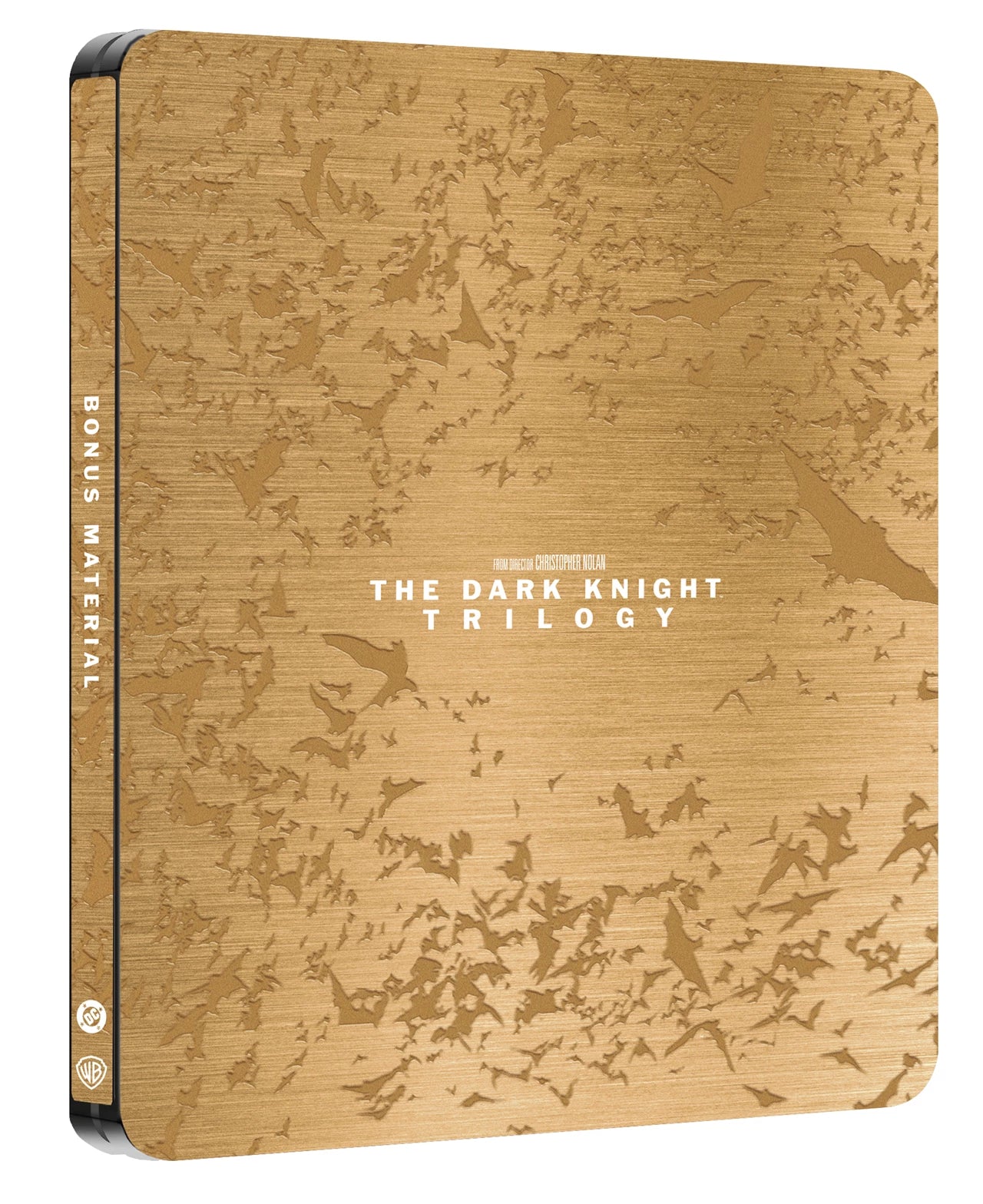 Batman - The Dark Knight Trilogy Limited Edition Steelbook 4K Ultra HD + Blu-Ray (UK) Region Free Pre-Order (1 Per Customer)