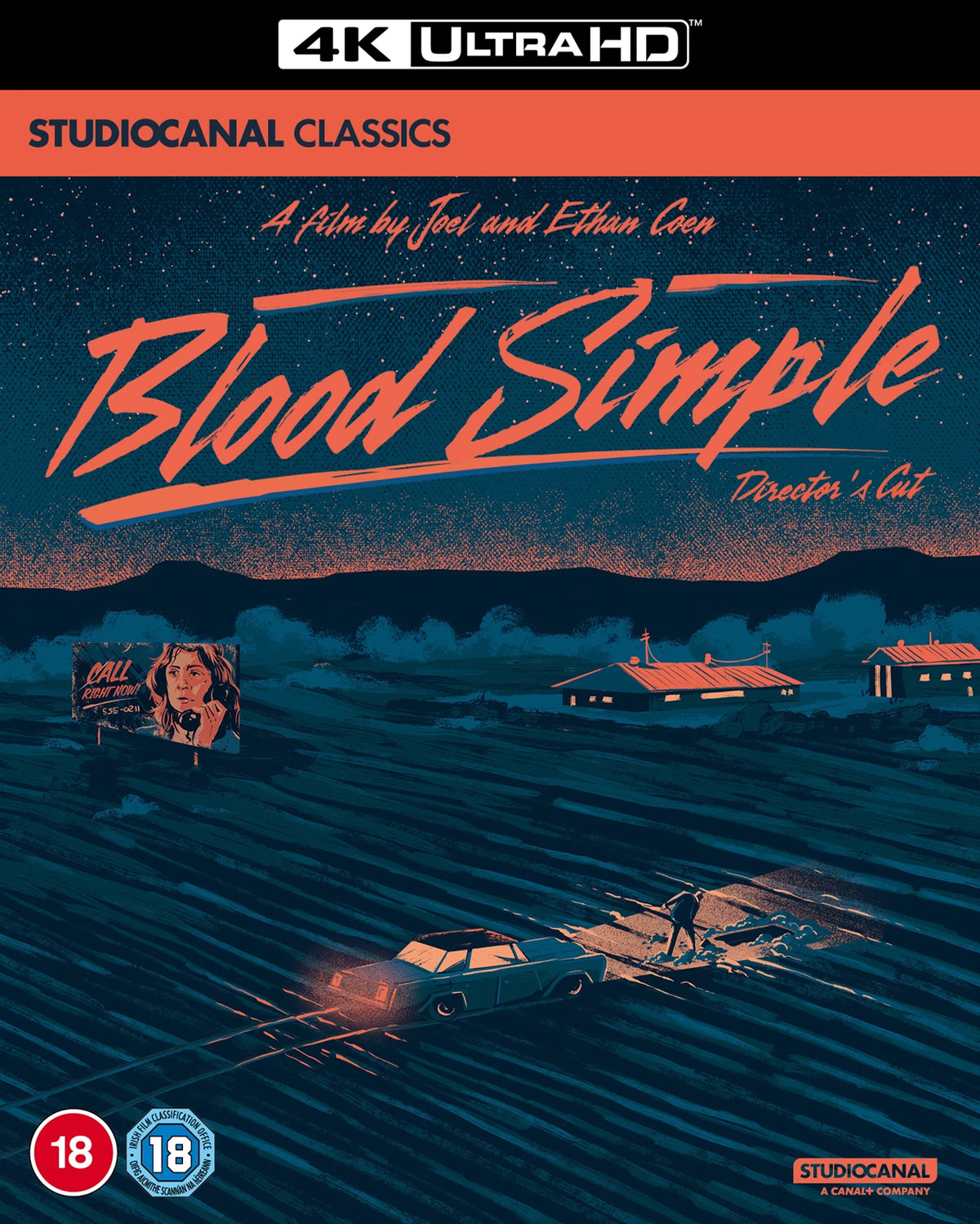 Blood Simple 4K Ultra HD (Studio Canal)
