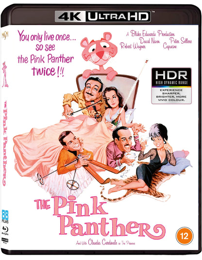 PRE-ORDER: The Pink Panther (1963) 4K Ultra HD + Blu-Ray (Region B)