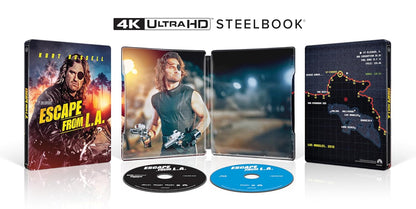 John Carpenter's Escape From L.A. (30th Anniversary Limited Edition SteelBook) [4K UHD + Blu-ray + Digital]
