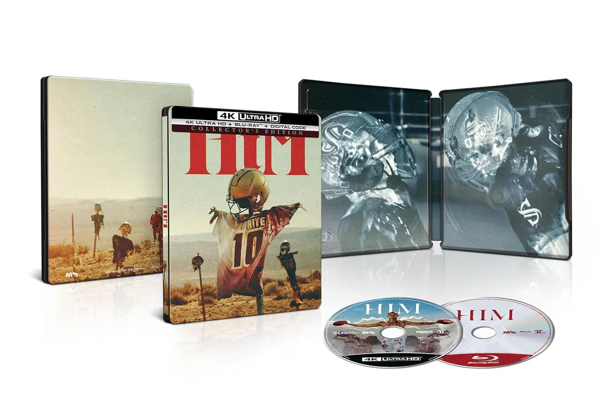 HIM Limited Collector's Steelbook 4K UHD + Blu-Ray + Digital Code